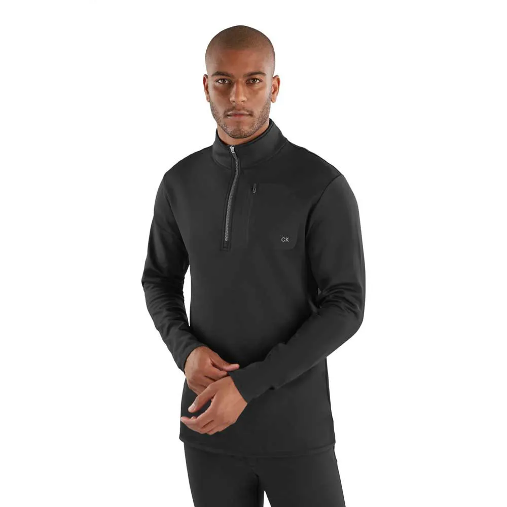 

Толстовка Calvin Klein Golf Delta half zip, серый