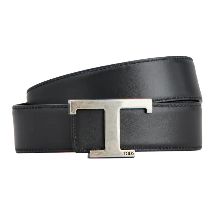 

Ремень T Timeless Reversible TOD'S, коричневый черный