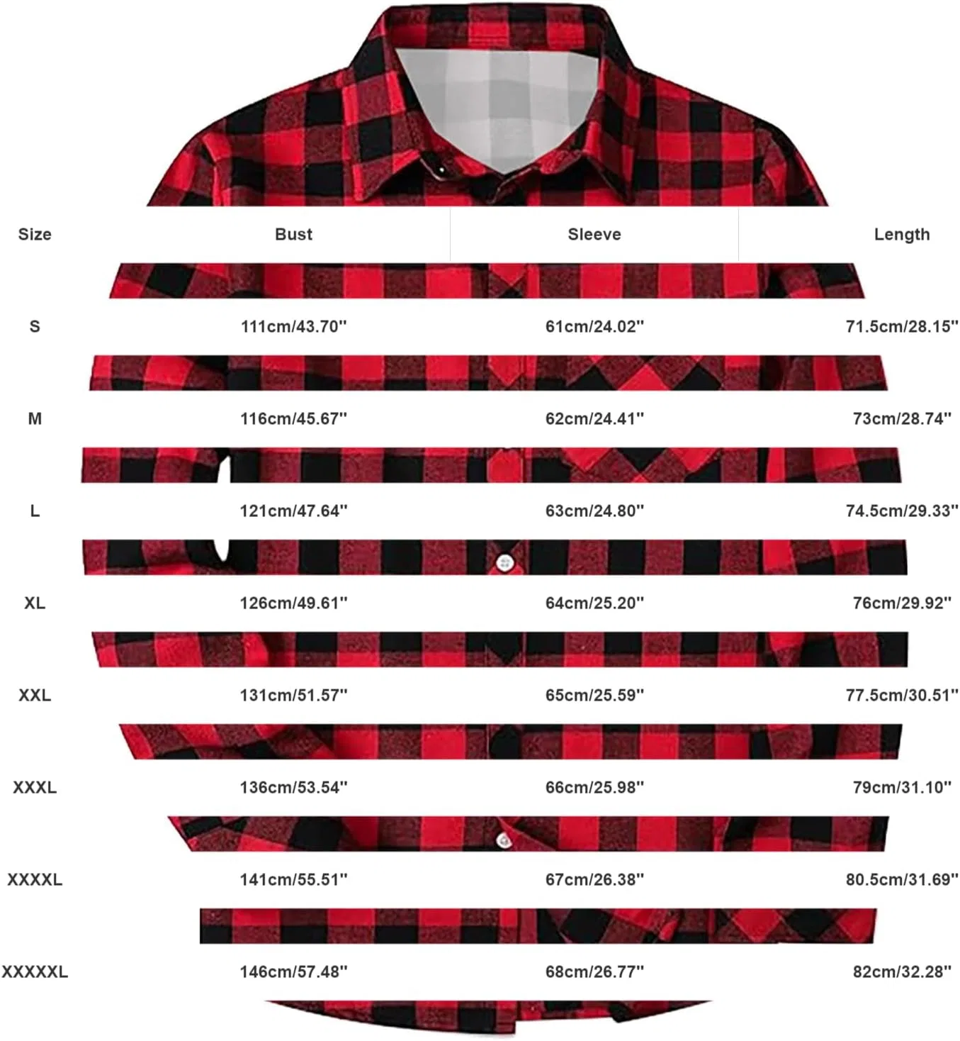 Мужская рубашка с длинным рукавом, Regular Fit, коричневый — фото 2