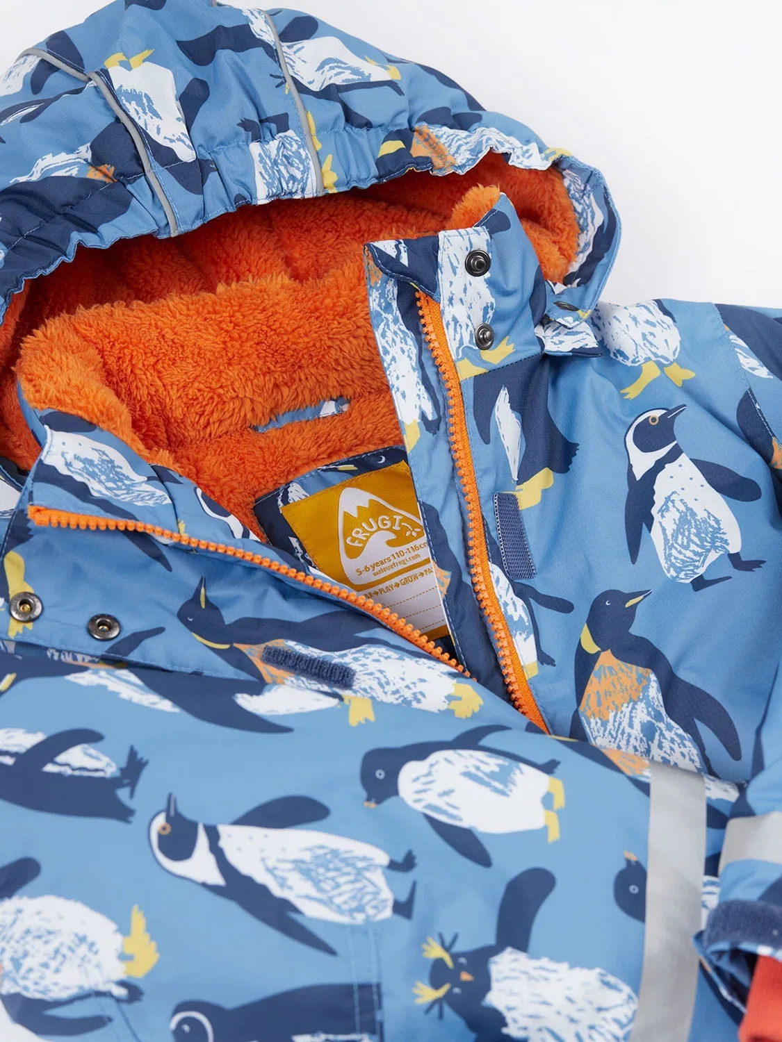 Куртка для сноуборда и лыж Frugi, синяя — фото 4