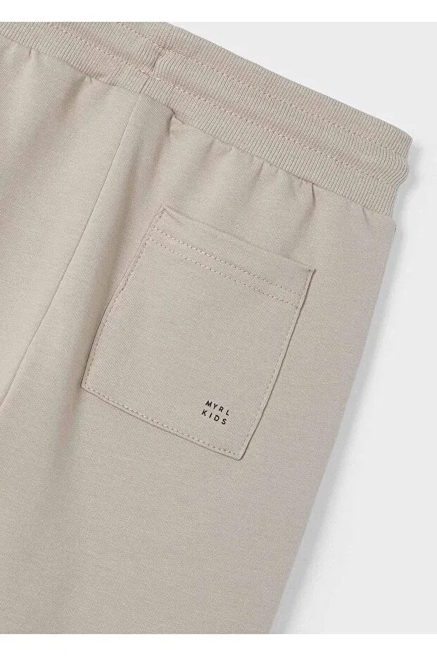 Детские спортивные штаны для мальчиков скинни Mayoral, Beige — фото 4
