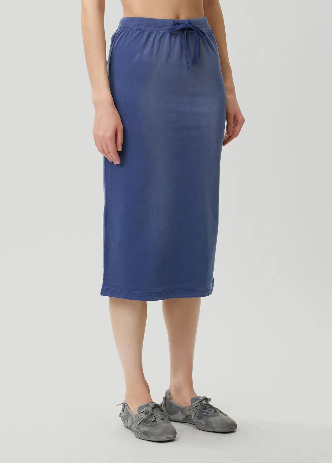 Юбка миди Acne Studios, lacivert — фото 3
