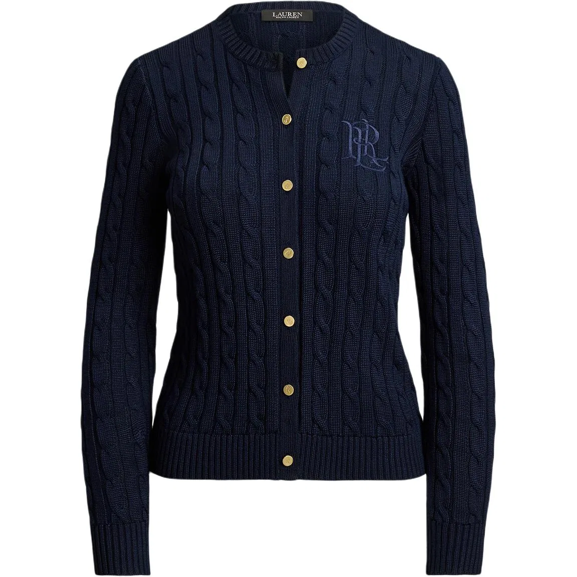 Женский свитер с круглым вырезом 410 Dark Blue Polo Ralph Lauren, 410-Dark Blue — фото 3