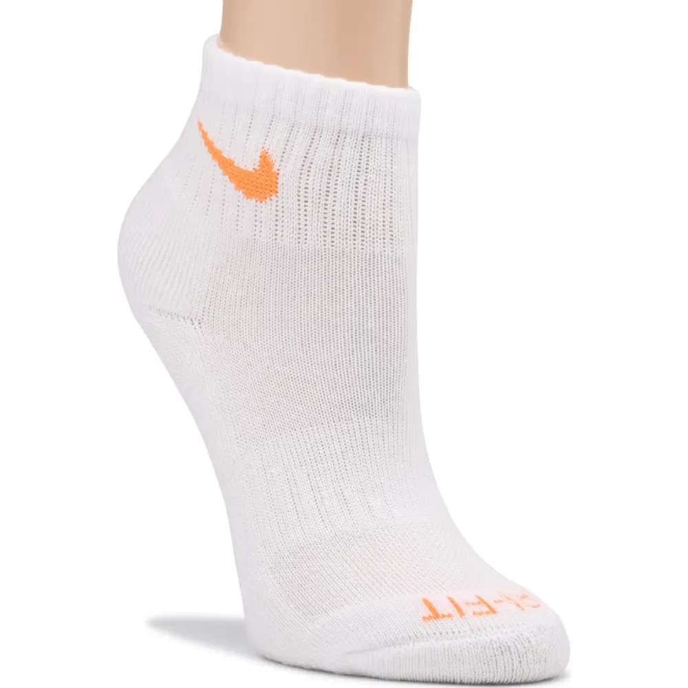 Детский набор из 6 пар носков до щиколотки размера XS для подростков Nike, White Assorted — фото 3