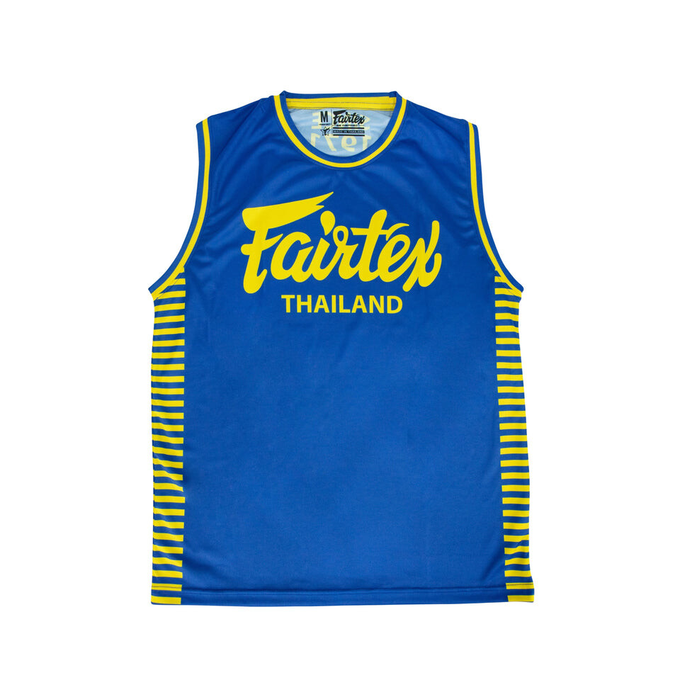 

Майка для тайского бокса Fairtex MTT42, размер XXL, синий