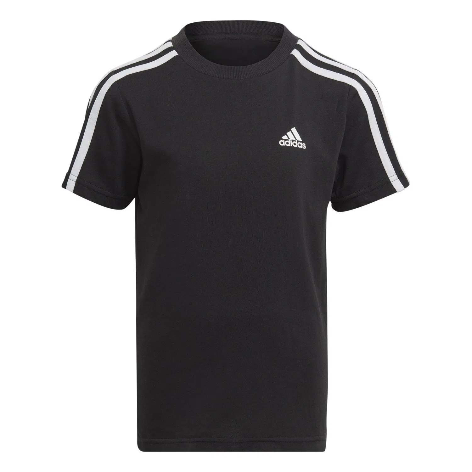 Детская футболка с длинным рукавом Essentials 3S Cotton Tee Adidas, Schwarz Weiss