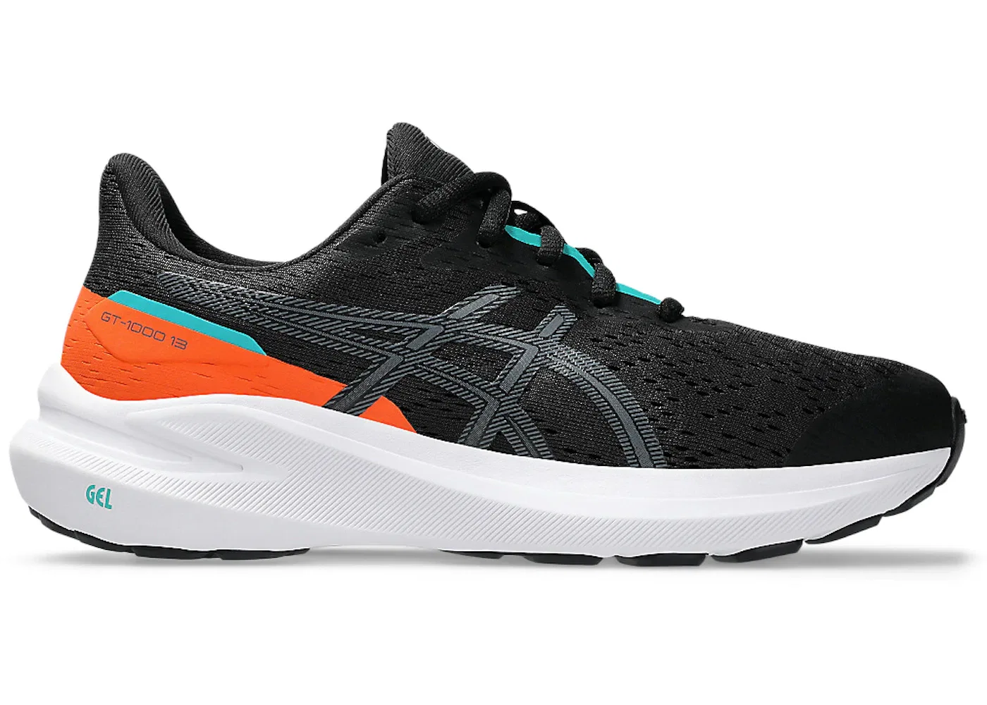 Детские кроссовки для бега ASICS GT-1000 13, Black/Carbon