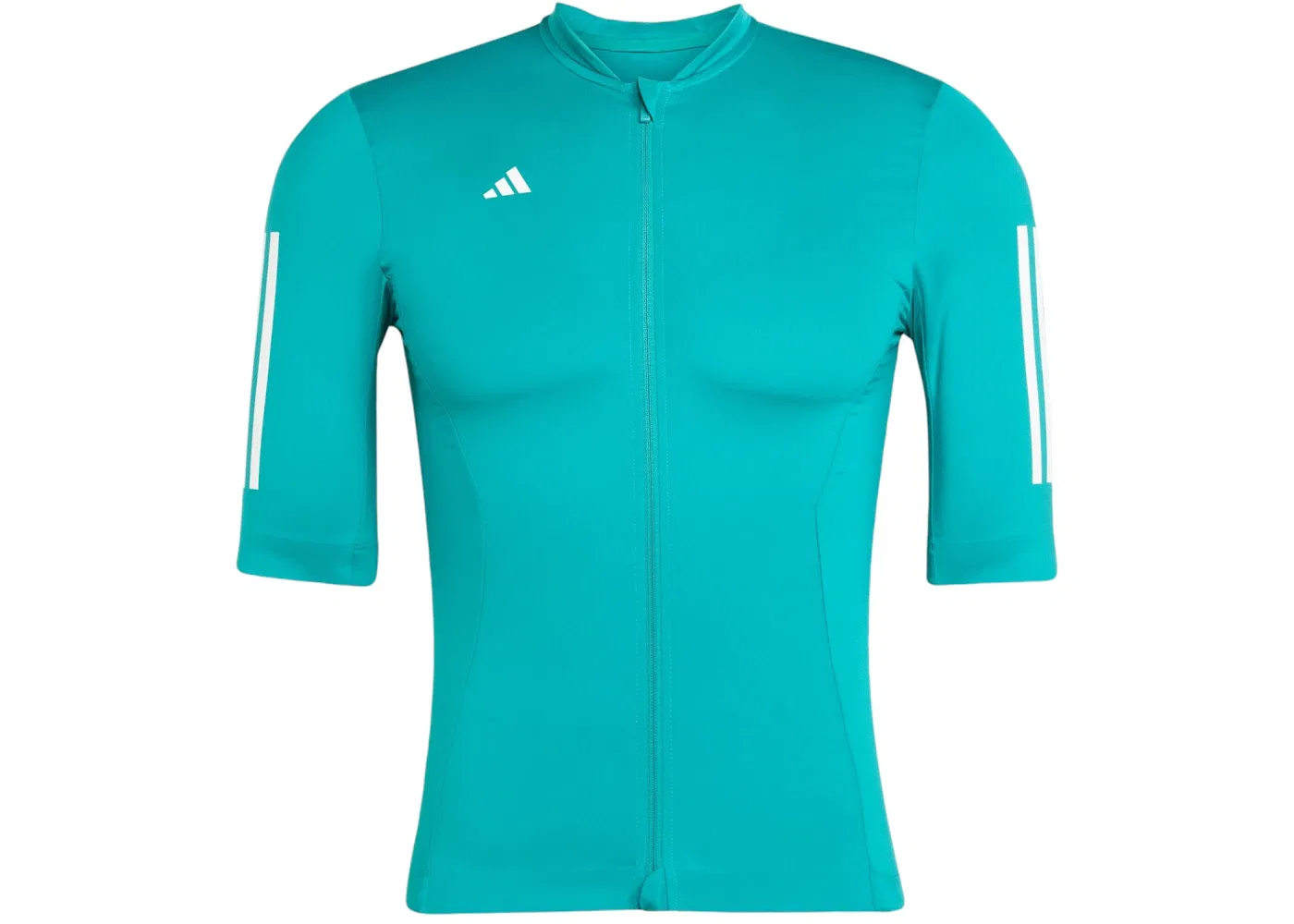 Мужская футболка-джерси с логотипом Tempo 3-Stripes Adidas, цвет Pure Teal