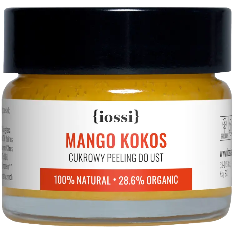 

Iossi Mango Kokos сахарный скраб для губ, 15 мл