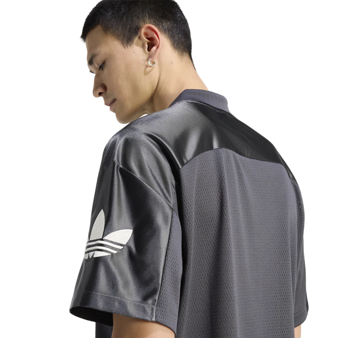 Футбольная джерси для мужчин Original Football Jersey Adidas, черный/красный — фото 4