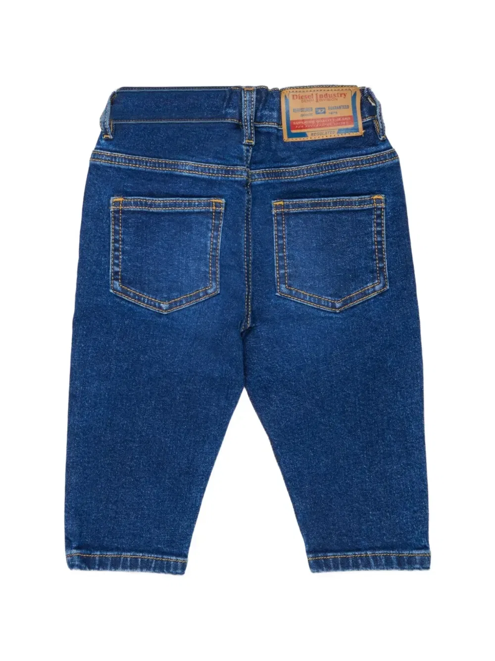 Джинсы -Gale с контрастной строчкой Diesel Kids, синий — фото 2