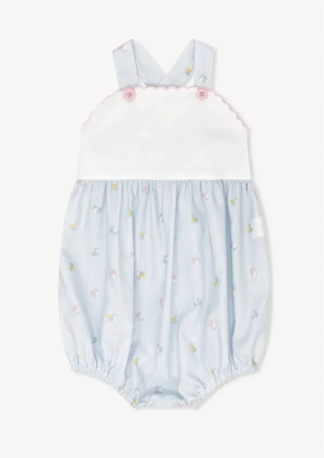 Детский боди-комбинезон с принтом Lynn Bubble Playsuit Lullaby Set, Beach Bounce — фото 2