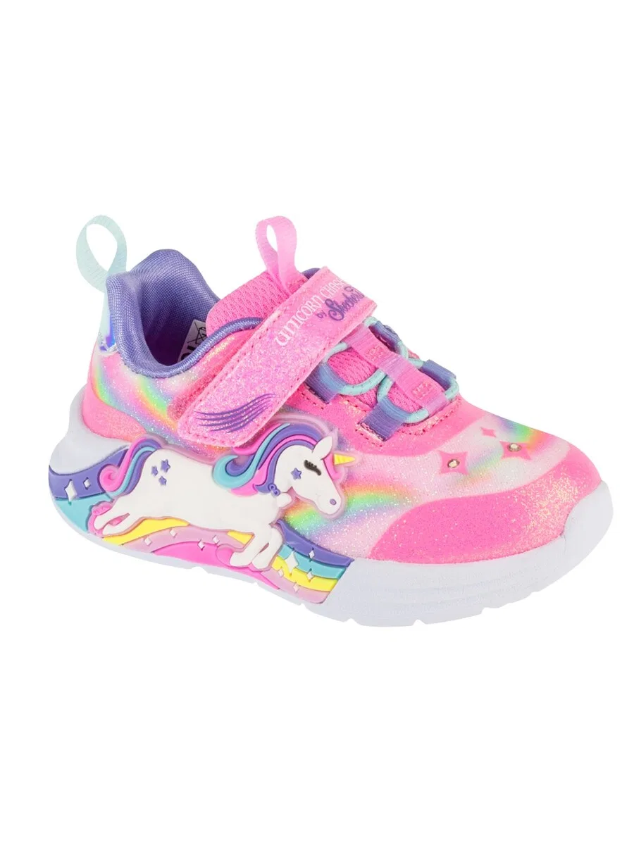 Кроссовки SKECHERS 'Unicorn Chaser' светло-розового цвета