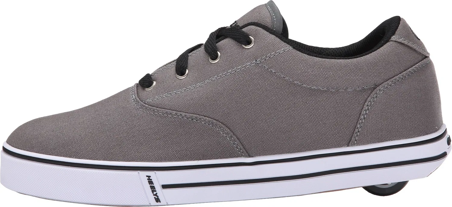 Детские кроссовки для мальчиков с колесиком Heelys Launch, Grey — фото 3