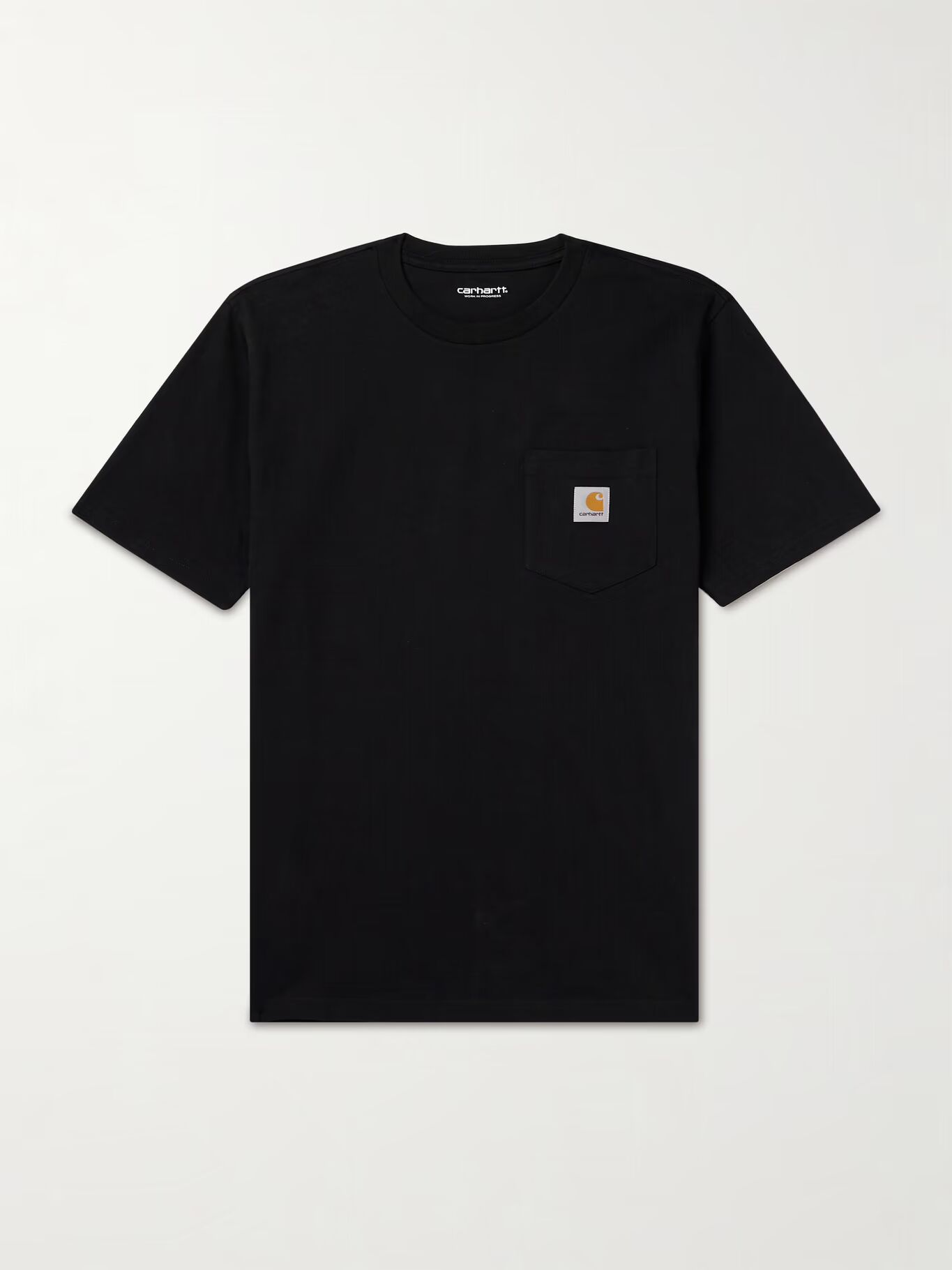 

Футболка из хлопкового джерси с логотипом CARHARTT WIP, черный