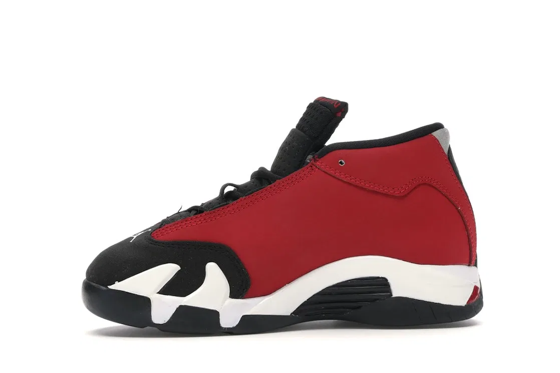 Детские кроссовки Lifestyle с ярким дизайном Jordan 14 Retro Jordan, Черный/Gym Red-White-Off White — фото 3