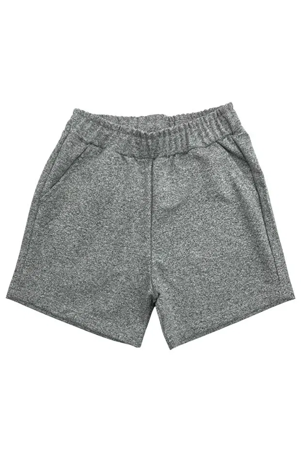 Детские шорты для девочек из мулине серые Cloise, Muline Gray