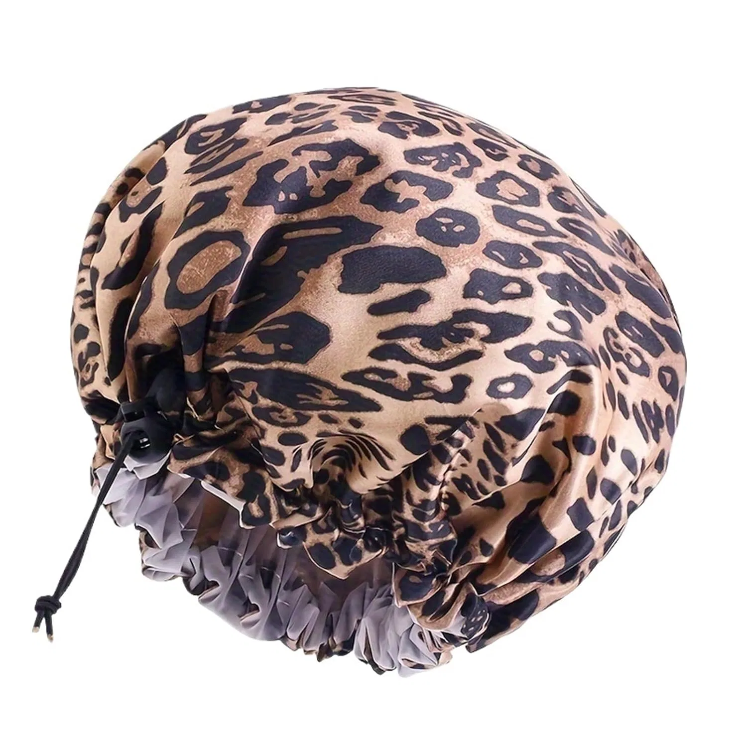 Шапочка для душа EVA, Leopardenprint Generisch