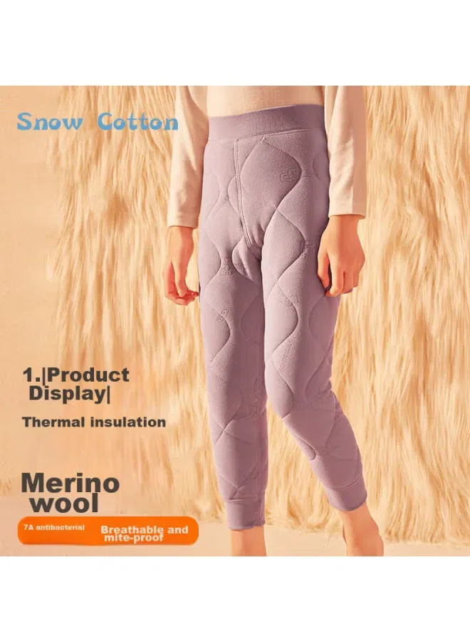 Термобелье с начесом для детей Snow Kapok, фиолетовый