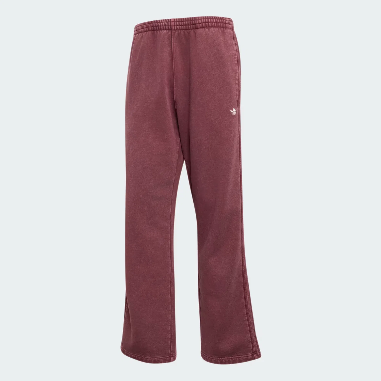 Мужские спортивные брюки свободного кроя с начесом TREFOIL ESSENTIALS Adidas Originals, бордовый — фото 4