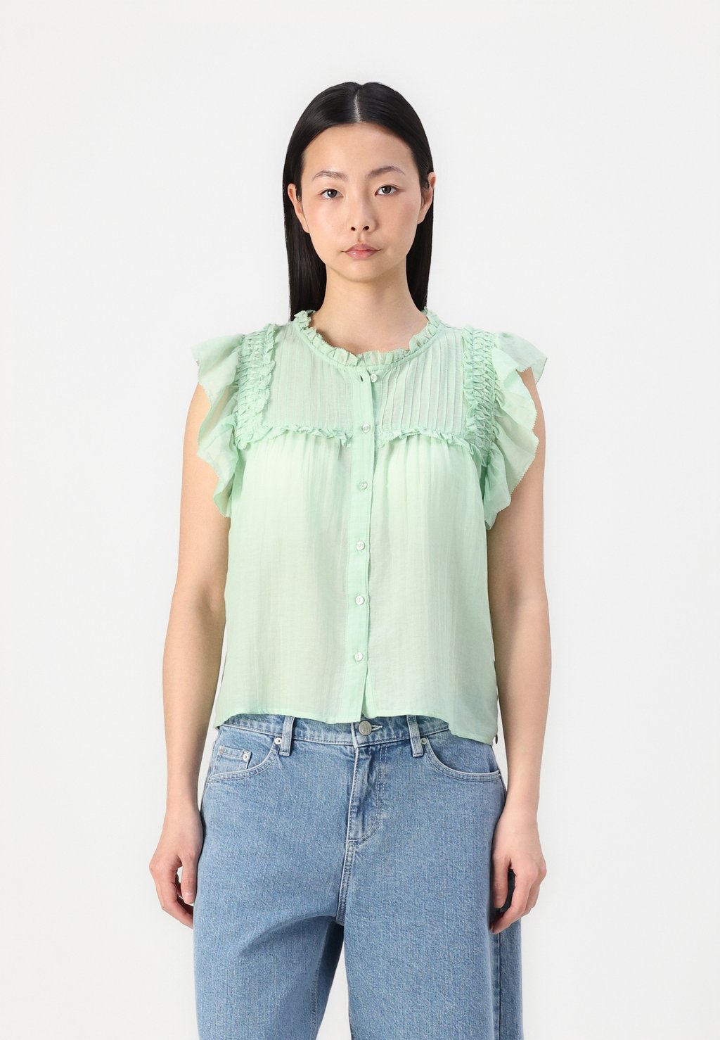 

Рубашка LIBBY Pepe Jeans, светло-зеленый