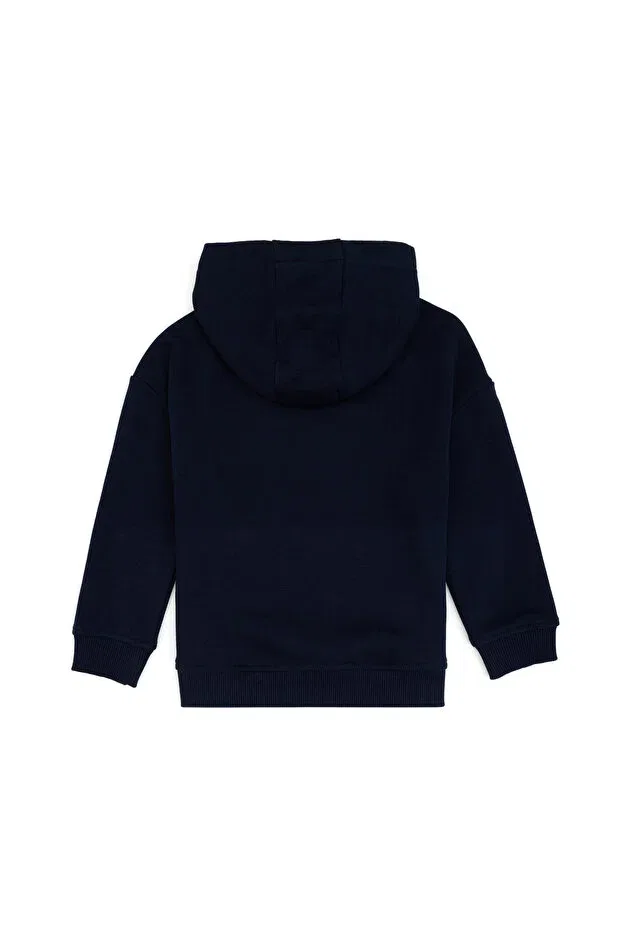 Детская толстовка для мальчиков с капюшоном U.S. Polo Assn., Navy Blue — фото 2