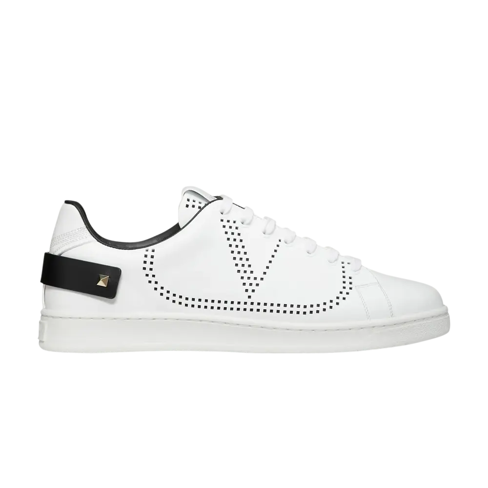 Кроссовки Valentino с задней сеткой, белый
