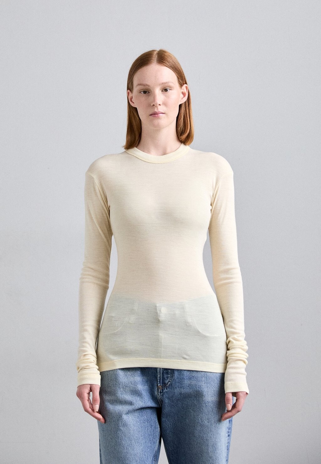 

Футболка с длинным рукавом Long Sleeve BITE Studios, слоновая костьовая