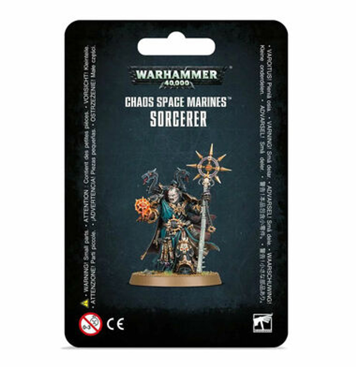 

Миниатюра Warhammer 40K: Chaos Space Marines - Sorcerer