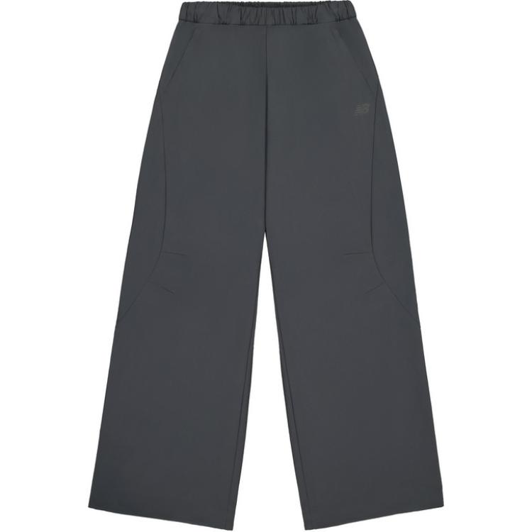 

New Balance Серые повседневные брюки NB для женщин, темно-серый