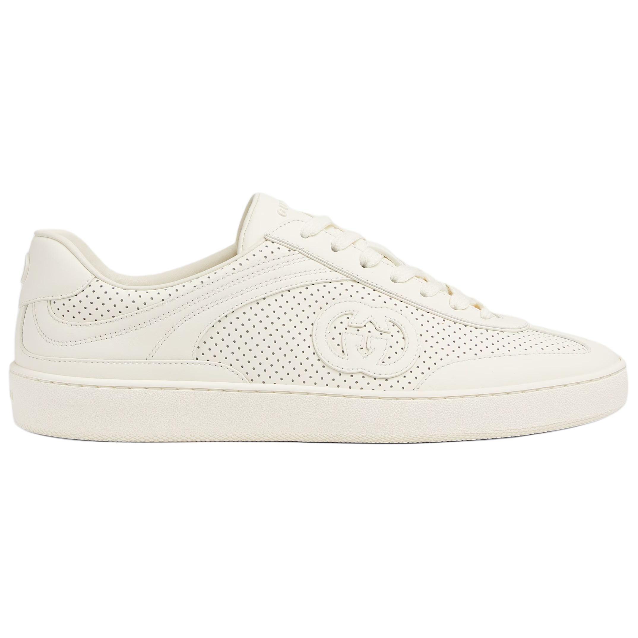 

Interlocking G75 Low Top Skateboard Shoes Men's White GUCCI