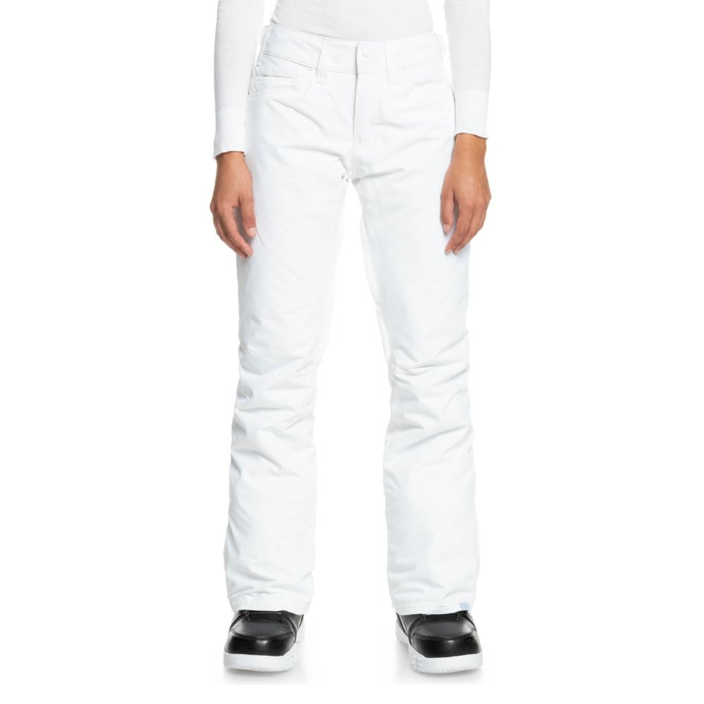 

Утепленные сноубордические брюки Roxy Backyard (женские) - зима 2022 года, Bright White