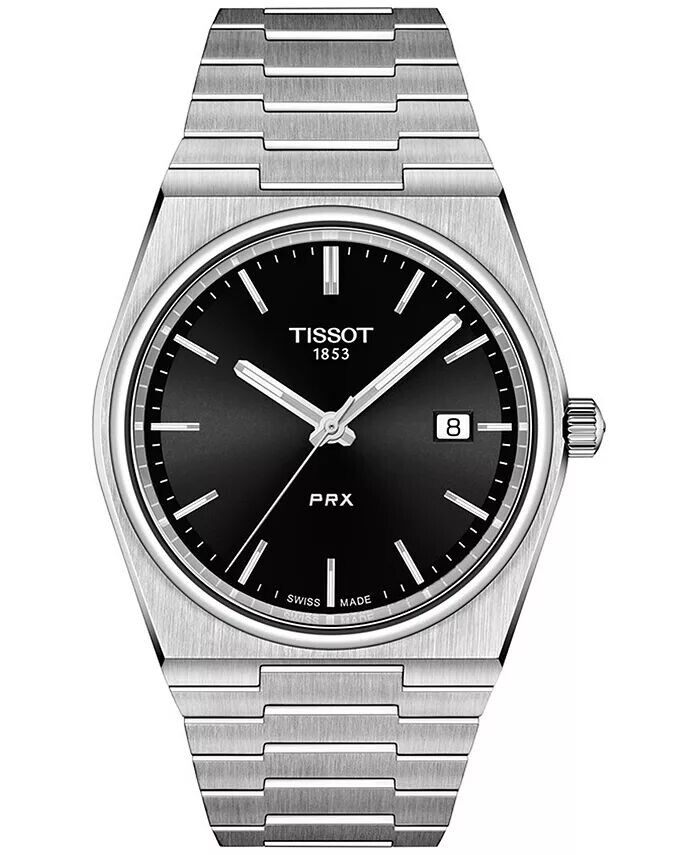

Мужские швейцарские часы PRX с браслетом из нержавеющей стали, 40 мм Tissot
