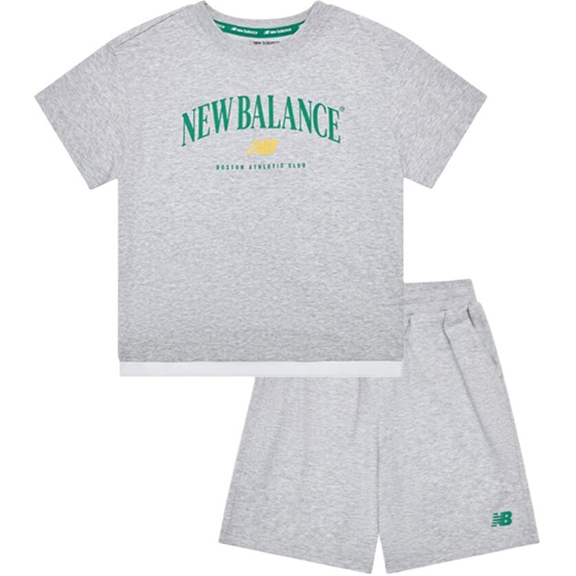 

PS Повседневная спортивная одежда New Balance, светло-серый