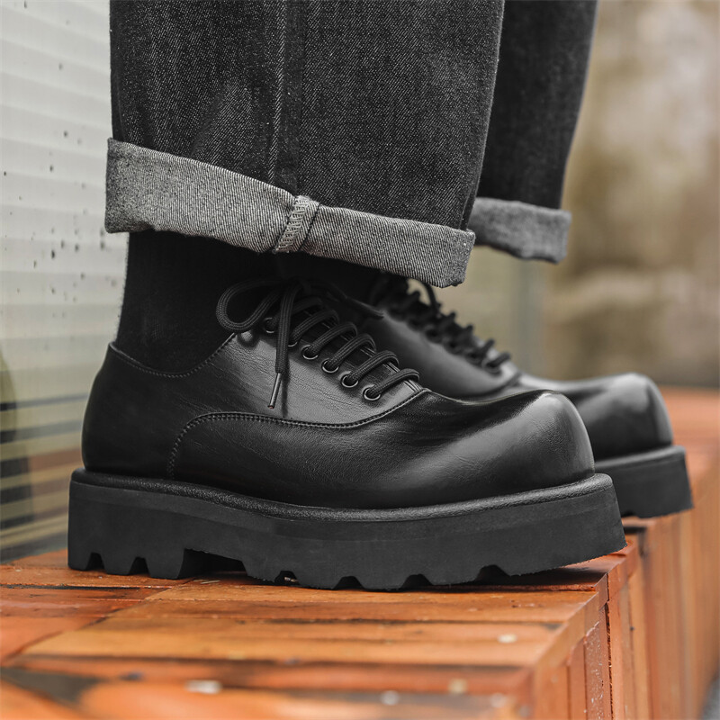 Туфли мужские Men"s Casual Men Low-Top V05, коричневый — фото 3
