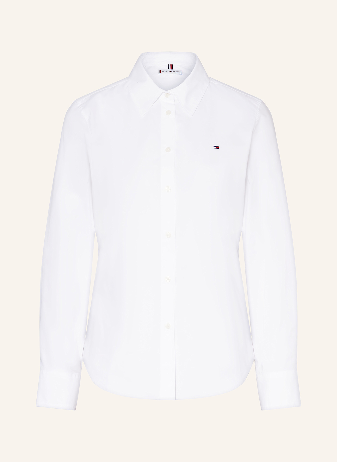 

Рубашка блузка Tommy Hilfiger, белый