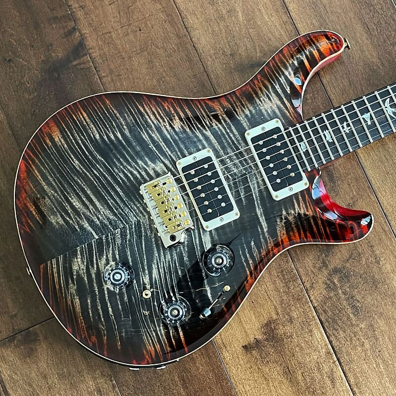 

Электрогитара PRS Custom 24 Piezo Charcoal Cherry Burst Hybrid Package 10-Top 0360465