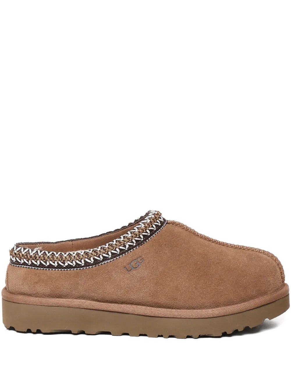 

Слиперы с плетеной отделкой Ugg, коричневый