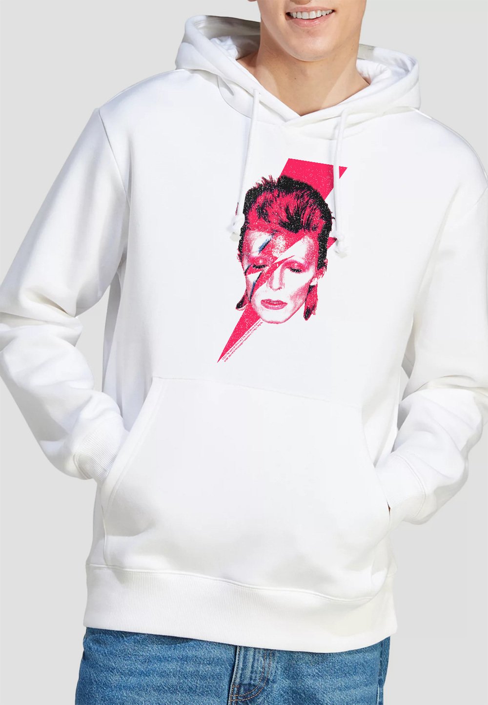 

Толстовка DAVID BOWIE ALADDIN SANE Cotton Soul, белый
