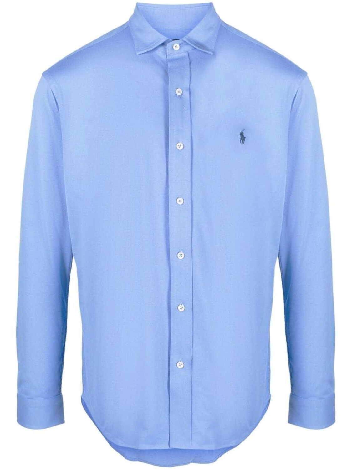

Polo Ralph Lauren рубашка с вышивкой, синий