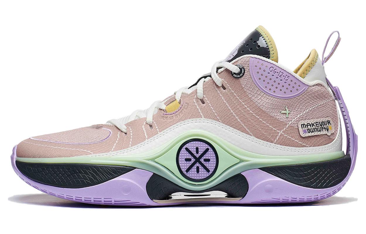 

Лининг Уэйд Шэдоу 5 амортизирующие нескользящие низкие баскетбольные кроссовки мужские умбра белый