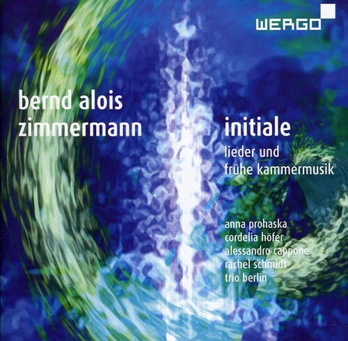 

CD диск Zimmermann / Prohaska / Trio Berlin: Initiale: Lieder & Early Chamber Music