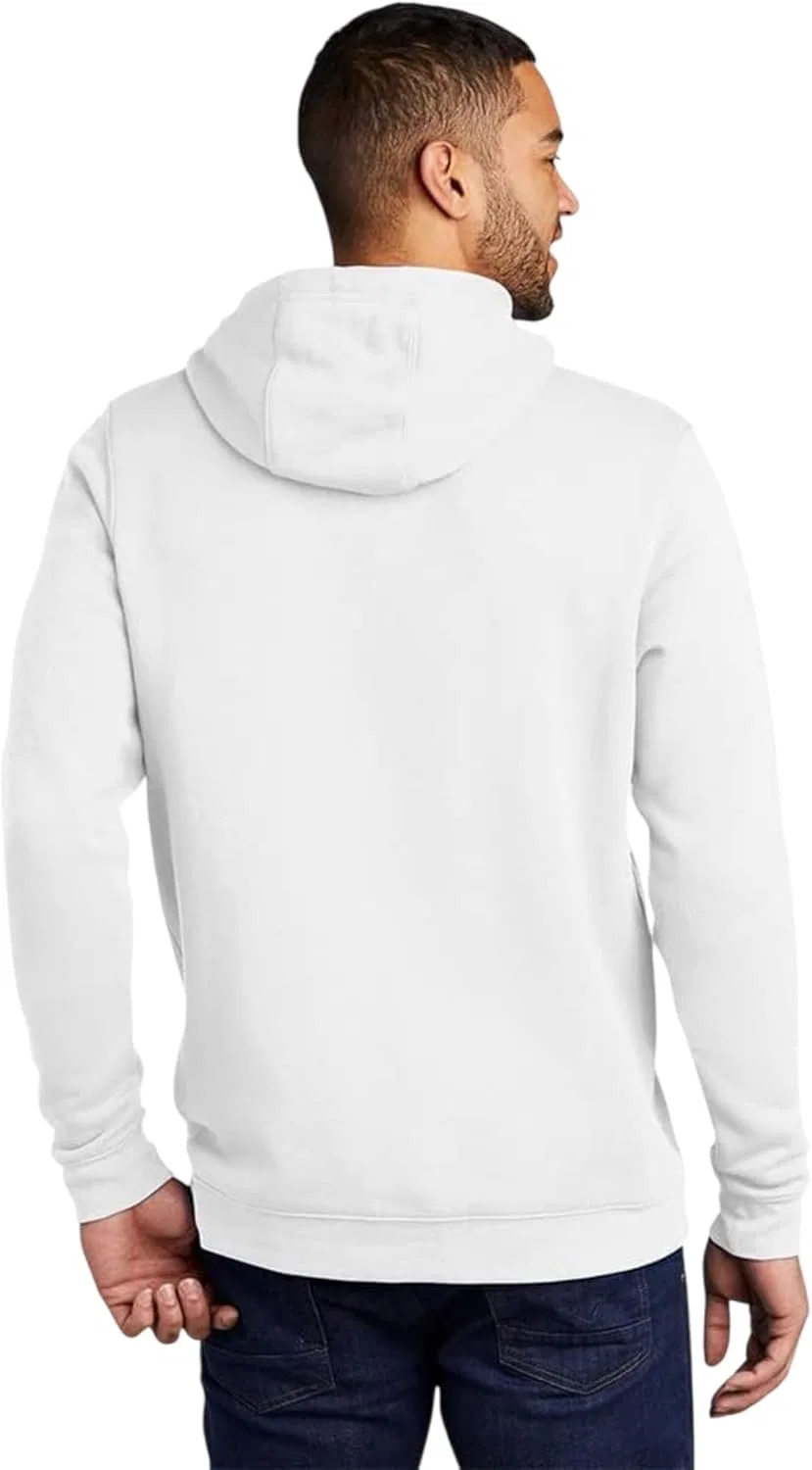 Толстовка Nike мужская с капюшоном Club Cotton, доступна в размерах Big and Tall, белый — фото 2