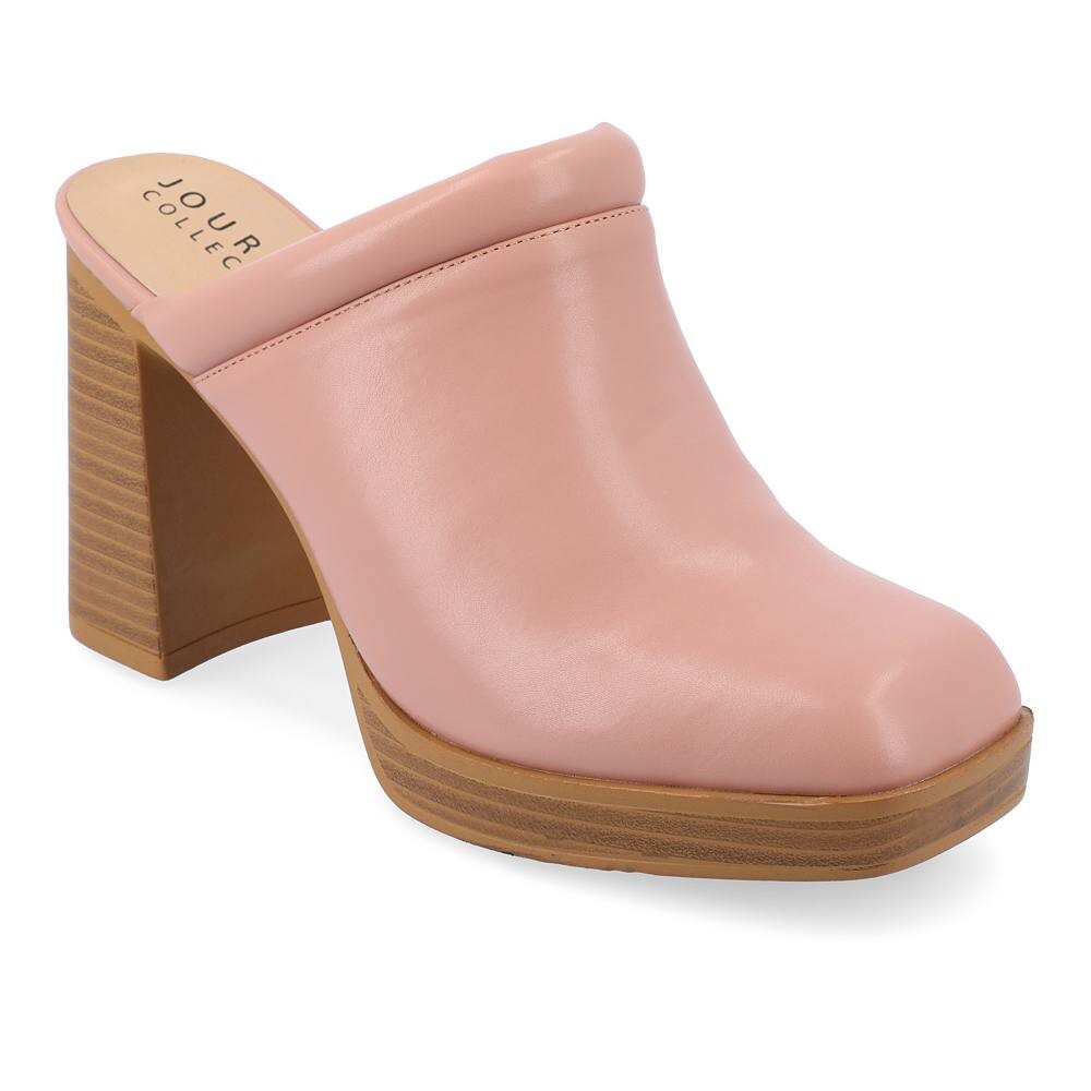 

Journee Collection Женские сабо Izara Tru Comfort Foam на каблуке, цвет Rose