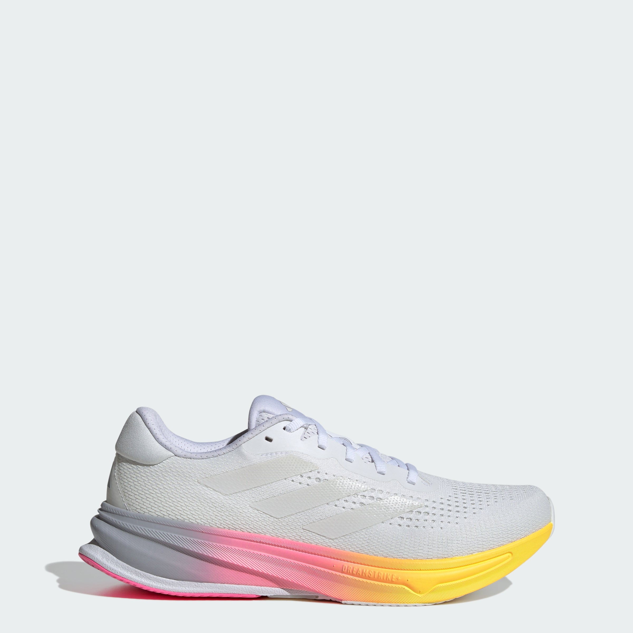 

Мужские кроссовки adidas Supernova Rise для бега, цвет cloud white / crystal white / lucid pink