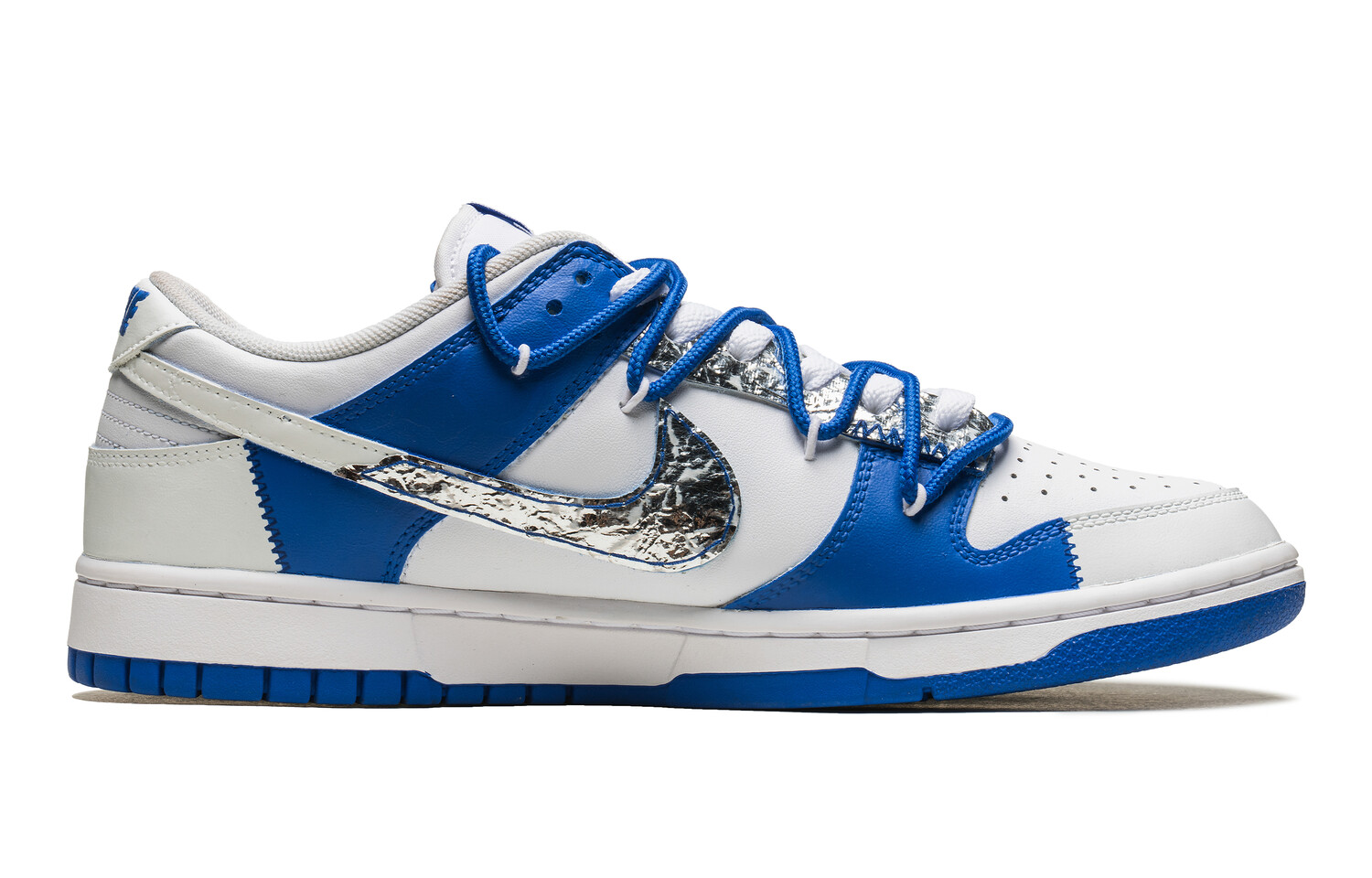 

Кроссовки Nike Dunk Skateboarding Shoes Men Low-top White, белый/синий
