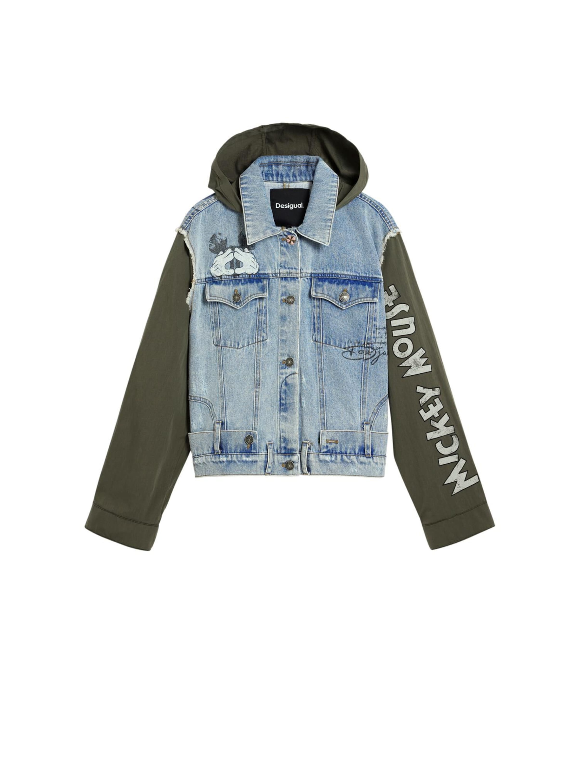 

Desigual Куртка межсезонная 'Mickey Mouse' в синем цвете