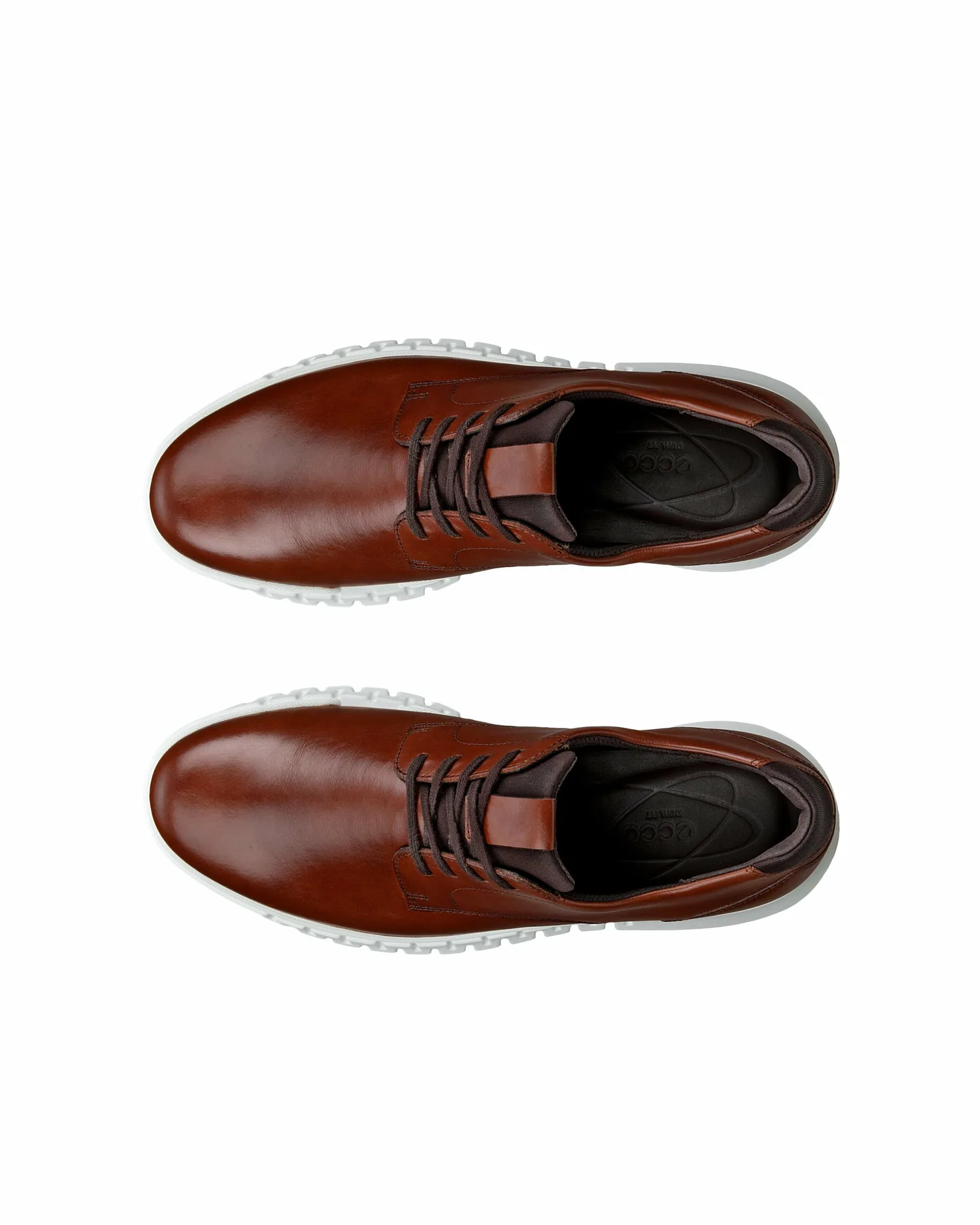 Мужские повседневные туфли ECCO Groove Hybrid из натуральной кожи, MINK/MOCHA — фото 4
