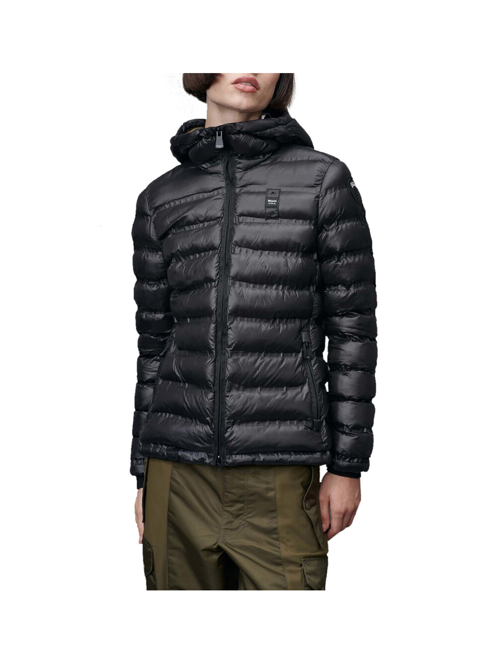 

Черная женская куртка Blauer