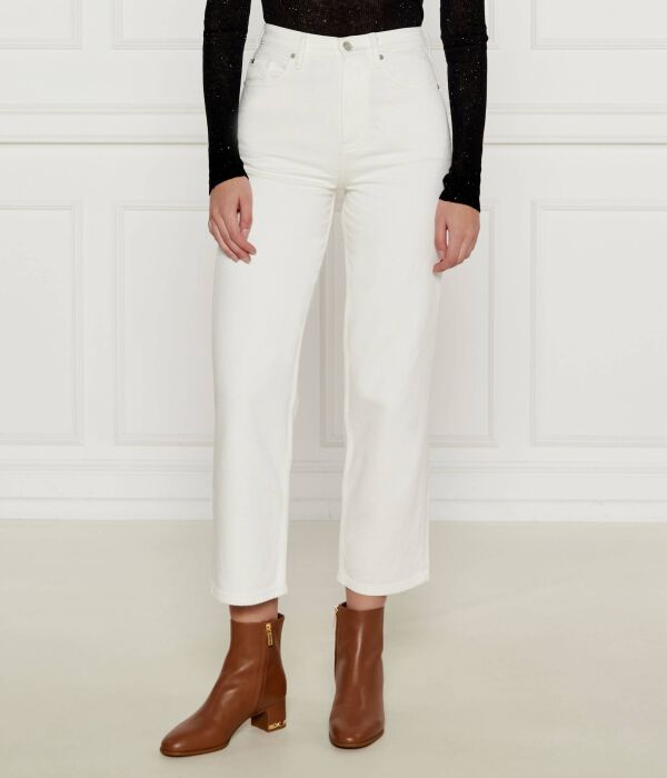 

Джинсы женские Tommy Hilfiger прямого кроя короткие, белый